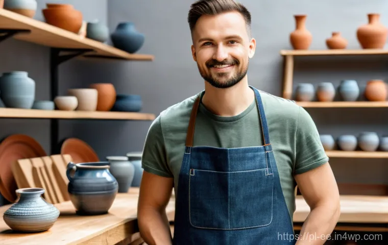 일제하 산업 전환기와 근무의 변화 - A contemporary Polish woman, aged 28-35, with a serene expression, sitting comfortably at a stylish,...